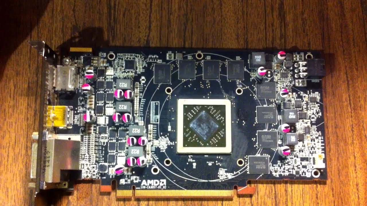 Черный экран AMD R9 270x c авито