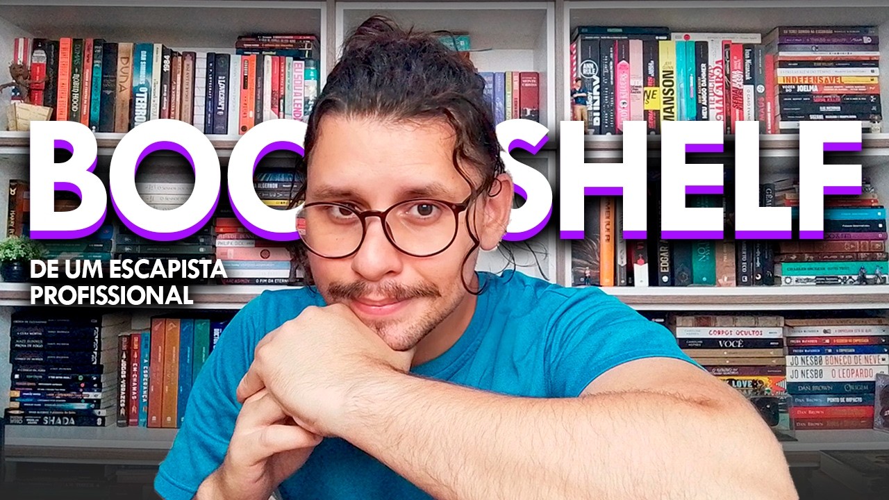 Uma tour pela ESTANTE do Bentinho  - A MAIS CAÓTICA do YOUTUBE