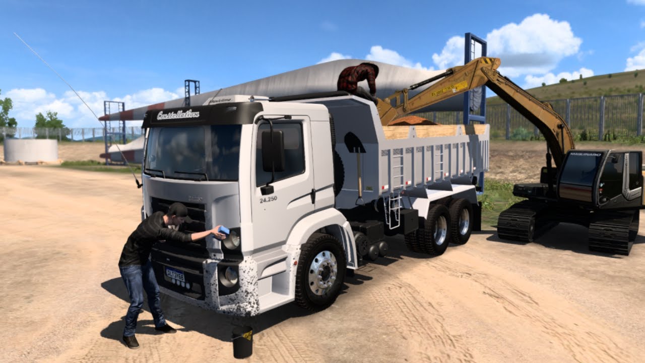 Volkswagen Constellation ET2 1.43│ Volteo o Volquete ETS2 1.43 │ Cargas para Volteos ETS2 1.43