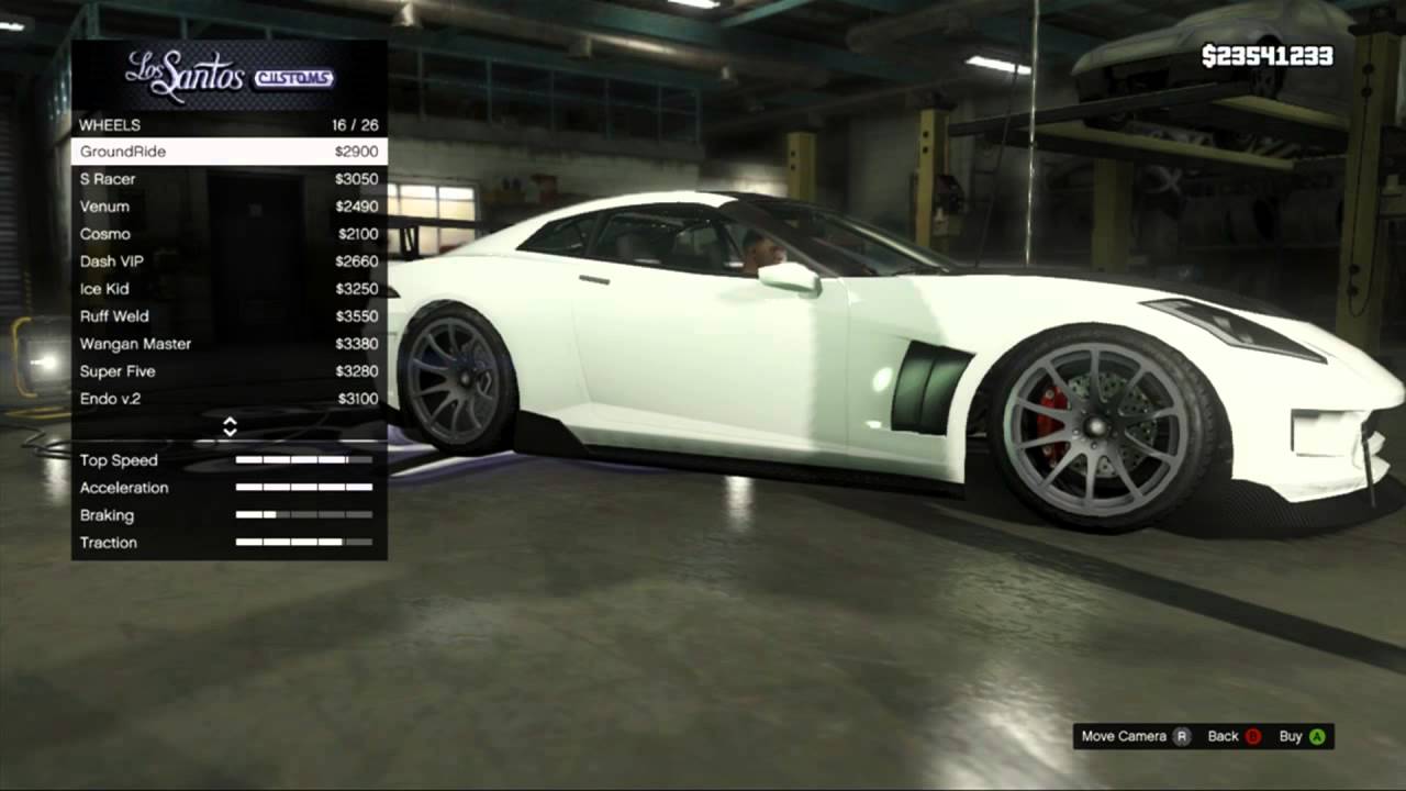GTA V Coquette Corvette Customization