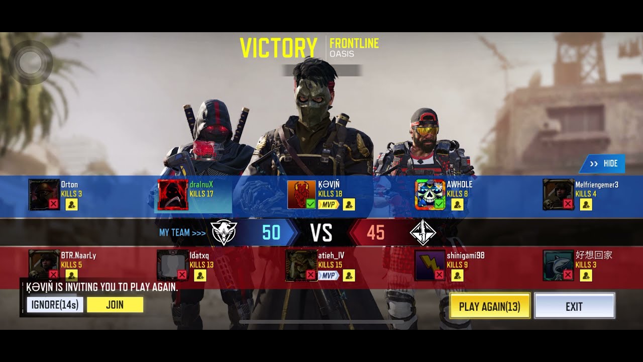 CALL OF DUTY MOBILE: FRONTLINE - OASIS | DRALNUX