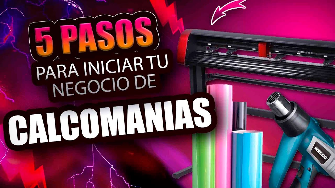 Como empezar un negocio de calcomanias [en 5 pasos]