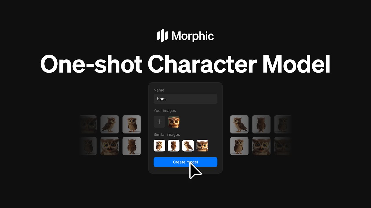One-shot Character Model | Morphic Tutorial