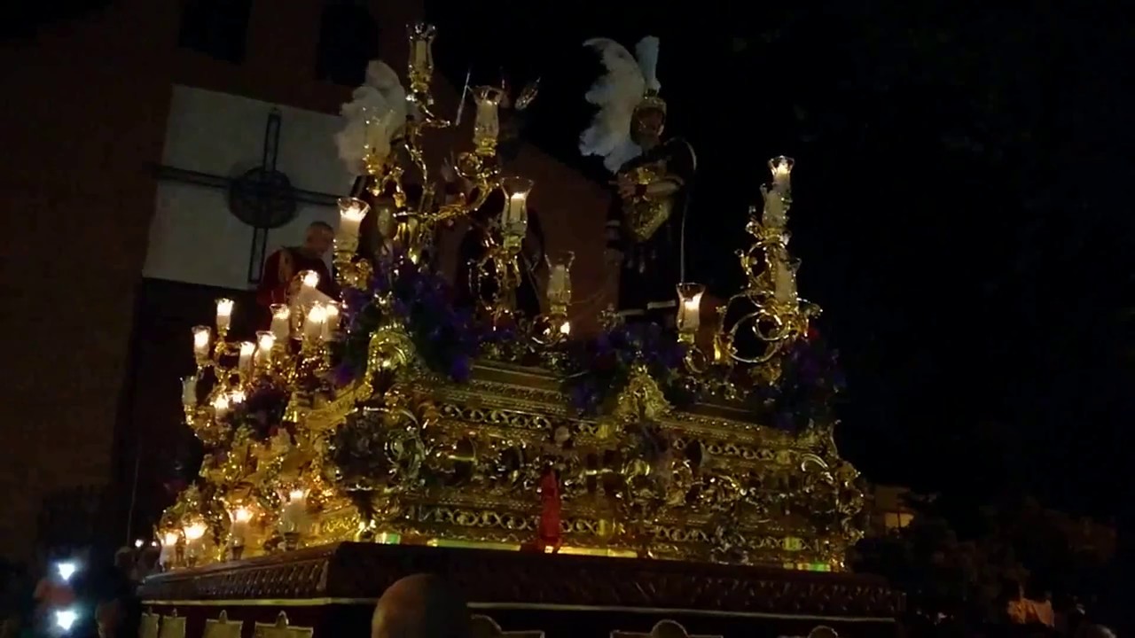 Salida madrugá 2017 Marcha Real Injusta Condena y Triana banda de Las Penas Úbeda Sentencia