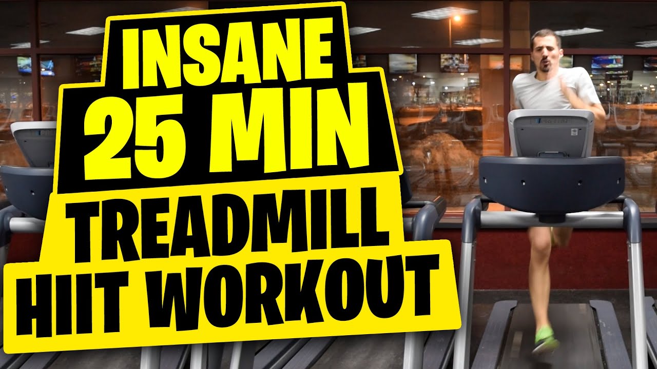 HIIT-тренировка — сумасшедшая 25-минутная тренировка на беговой дорожке