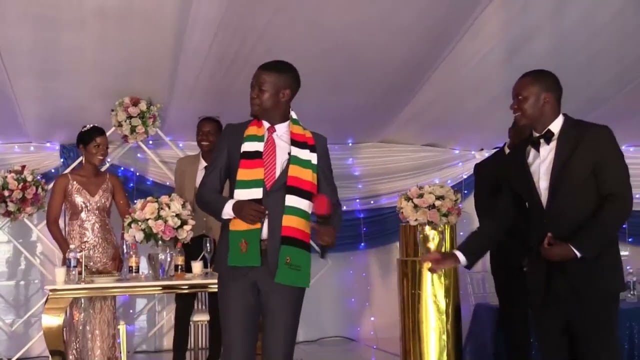 Doc Vickela ED Skit at a local wedding