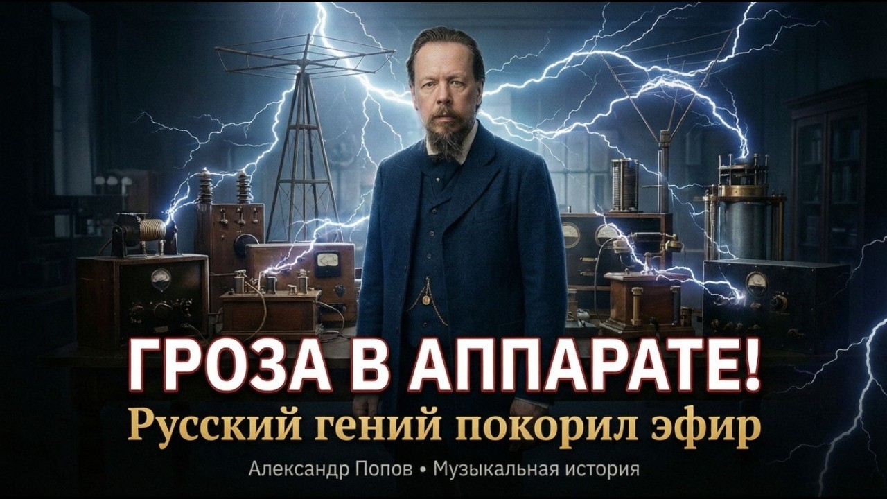 Александр Попов: Создатель Радио | Эпичная Музыкальная История (AI Клип)
