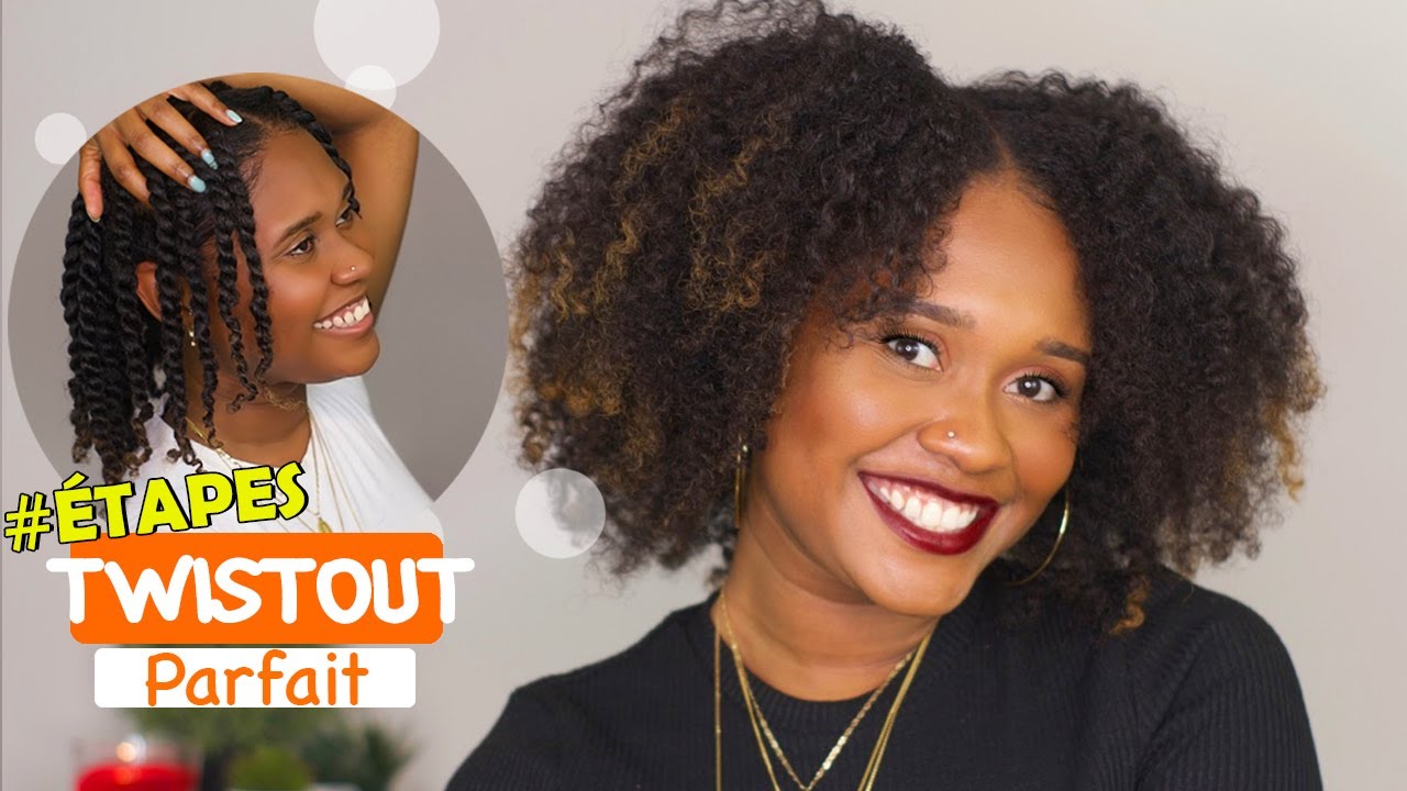 Étapes pour un #twistout défini sur cheveux crépus | Curiozité