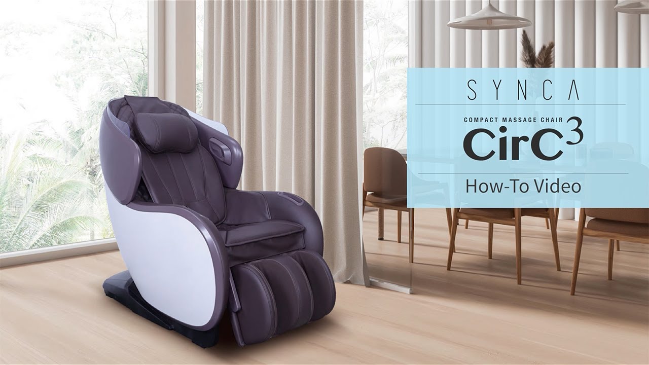 How-To Video - FUJIIRYOKI Compact Massage Chair MR380 
