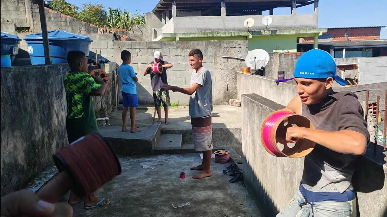 QUEM ENRROLAR PRIMEIRO GANHA EM DUPLA  - 1000 JARDAS DE LINHA CHILENA