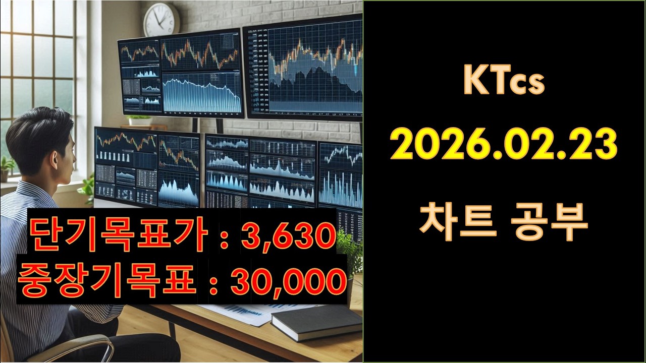 2월 23일 KTcs 차트 공부