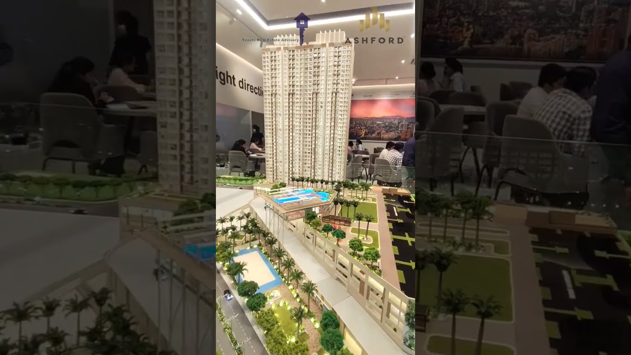 Ashford Crosstown Luxury House 1Bhk, 2bhk Rs.86** to Rs.1.30cr** Nahur (w) Mumbai