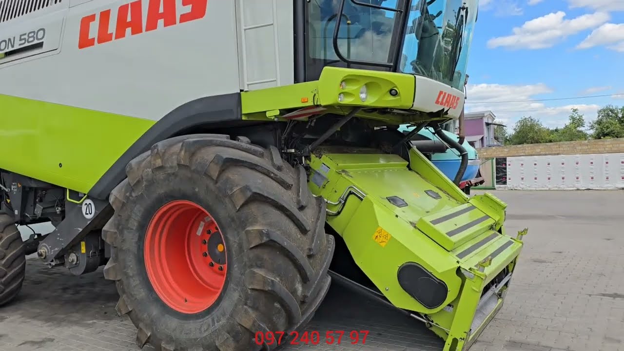 Найвигідніший комбайн у фінансовому плані - Claas Lexion 580
