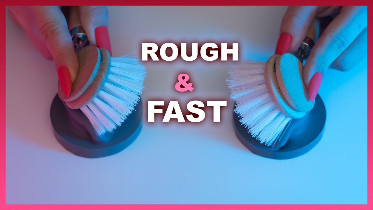 ASMR Rough and Fast Ear Cleaning (no talking) 1 hour Deep Inner Ear Tingles