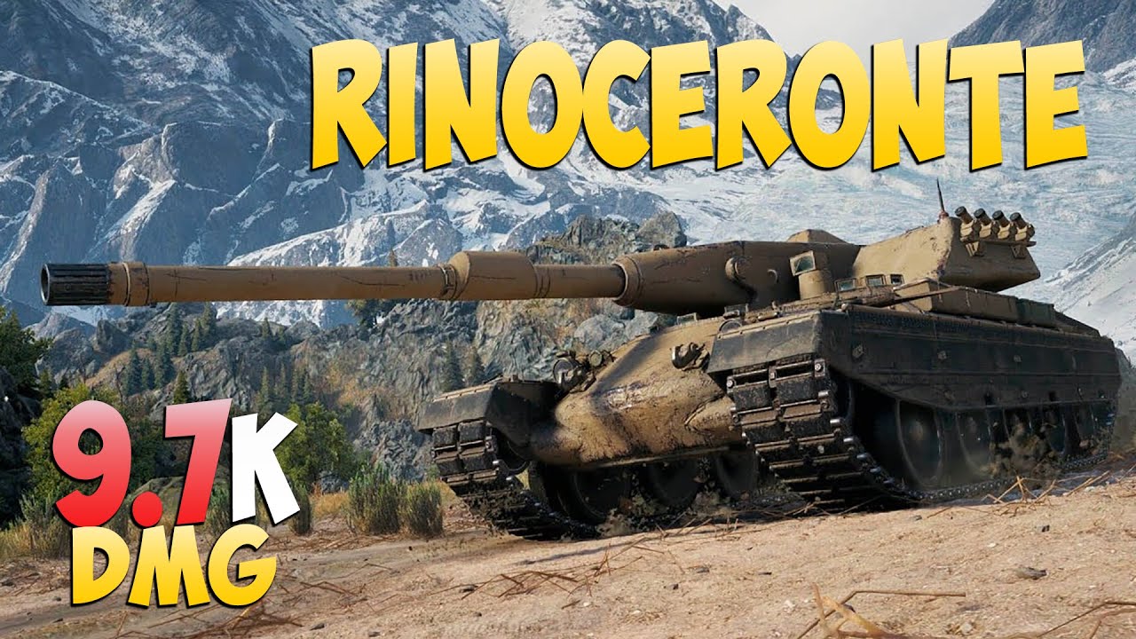 Rinoceronte - 6 Kills 9.7K DMG - Продвинутый! - Мир Танков