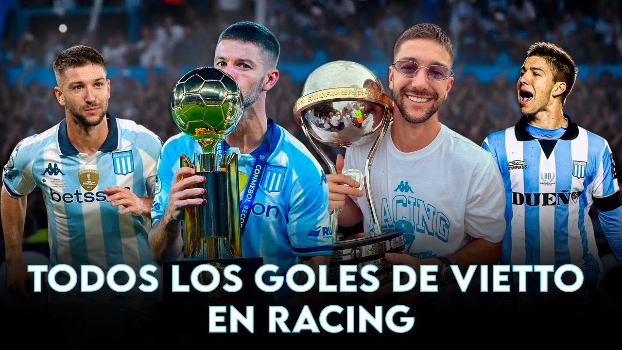 Todos los goles de Luciano Vietto en Racing