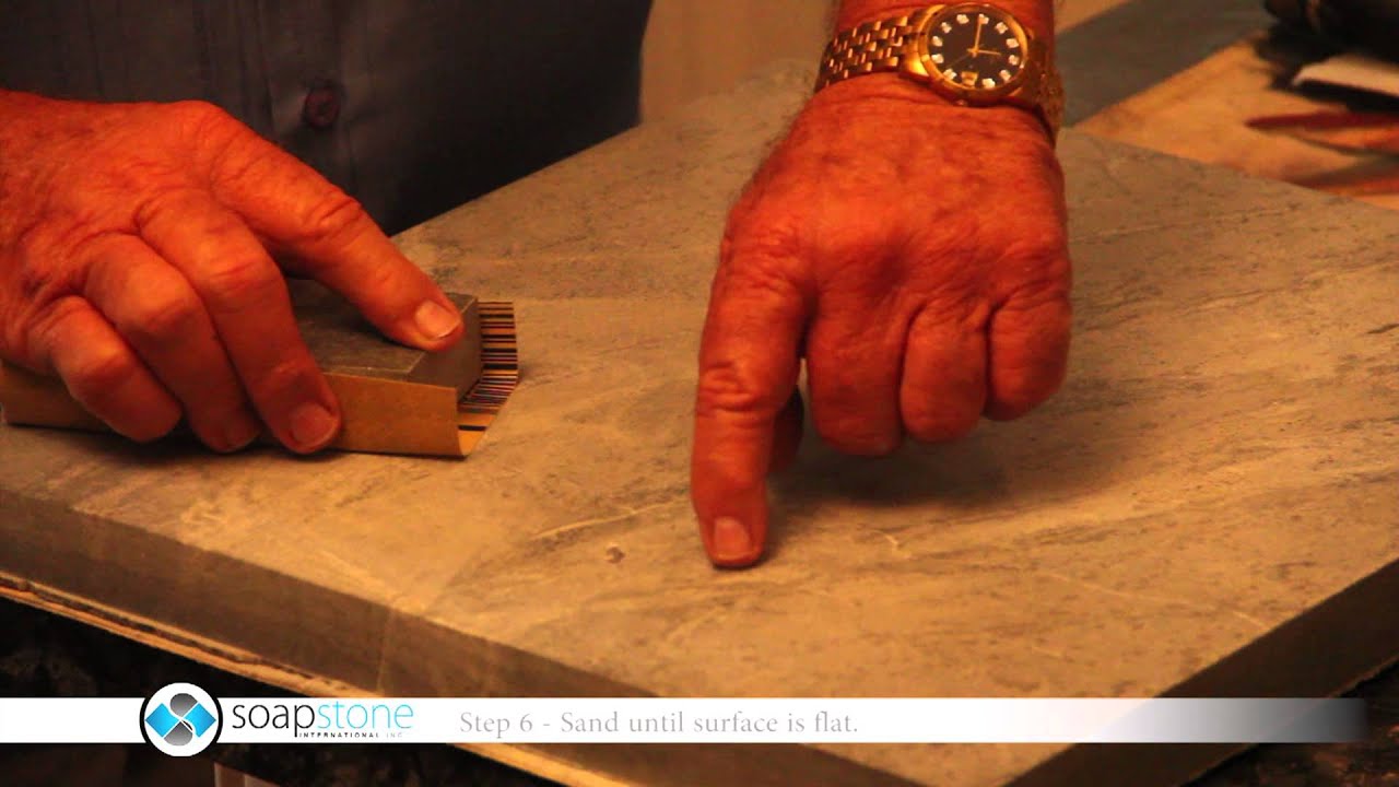 How to repair soapstone countertops by Soapstone International