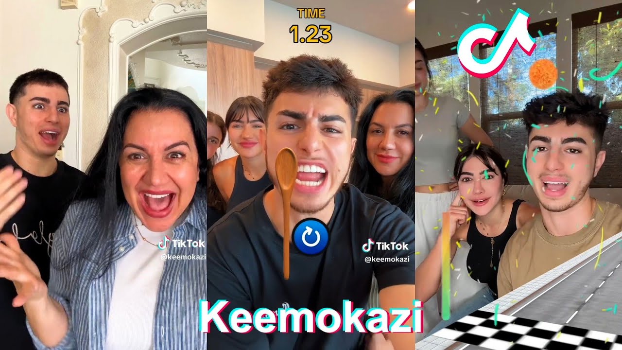 * 1 HOUR * KEEMOKAZI SHORTS COMPILATION 2025 | Funny Keemokazi & His Family TikToks #2