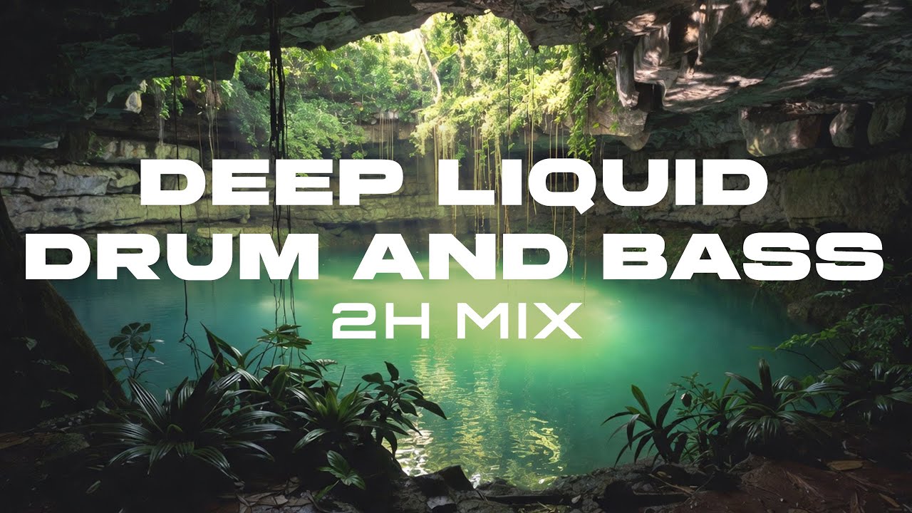 You Can Do It 💧 Cenote Visualizer — Uplifting & Melodic Liquid Drum & Bass | 2 Hour Mix