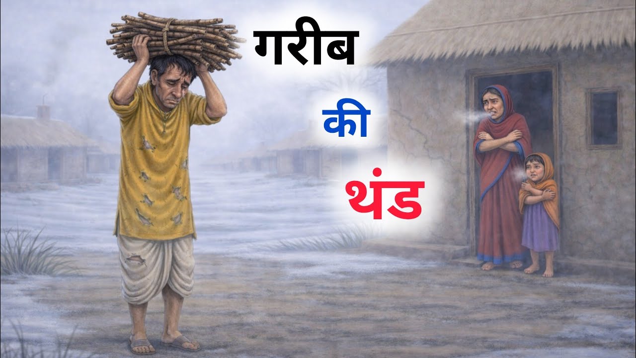 गरीब की थंड | Garib Ki Thand | Moral Stories | Hindi Kahaniya | Moral Stories in Hindi |CartoonStory