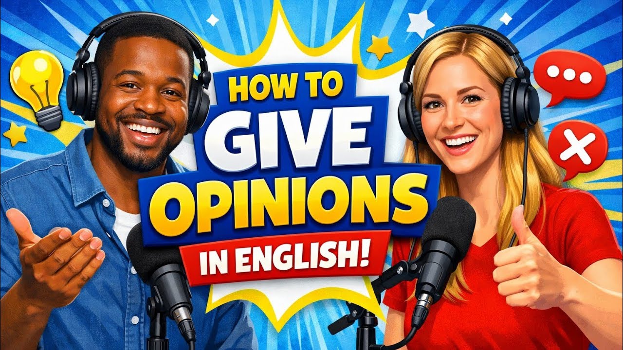 How To Give Opinions | Easy English for Real Conversations | A2