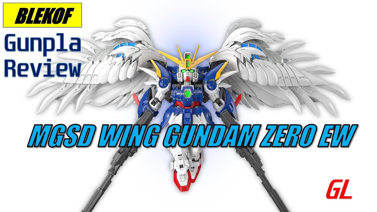 [BOOTLEG ĐÁNG MUA] GL | MGSD WING GUNDAM ZERO EW  | NHỎ và TINH XẢO, nhưng KHỚP LỎ #gundam #bootleg