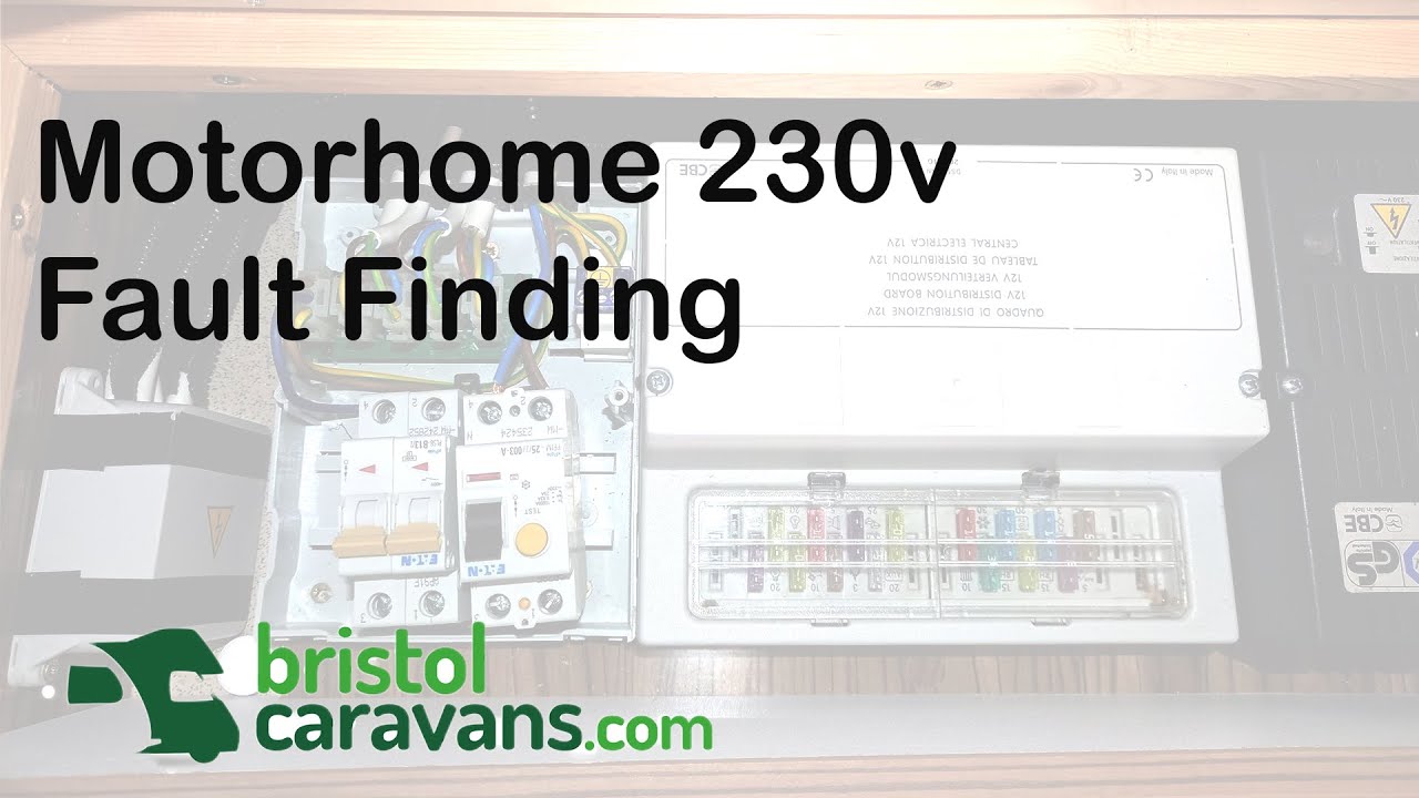 Motorhome 230v Fault Finding