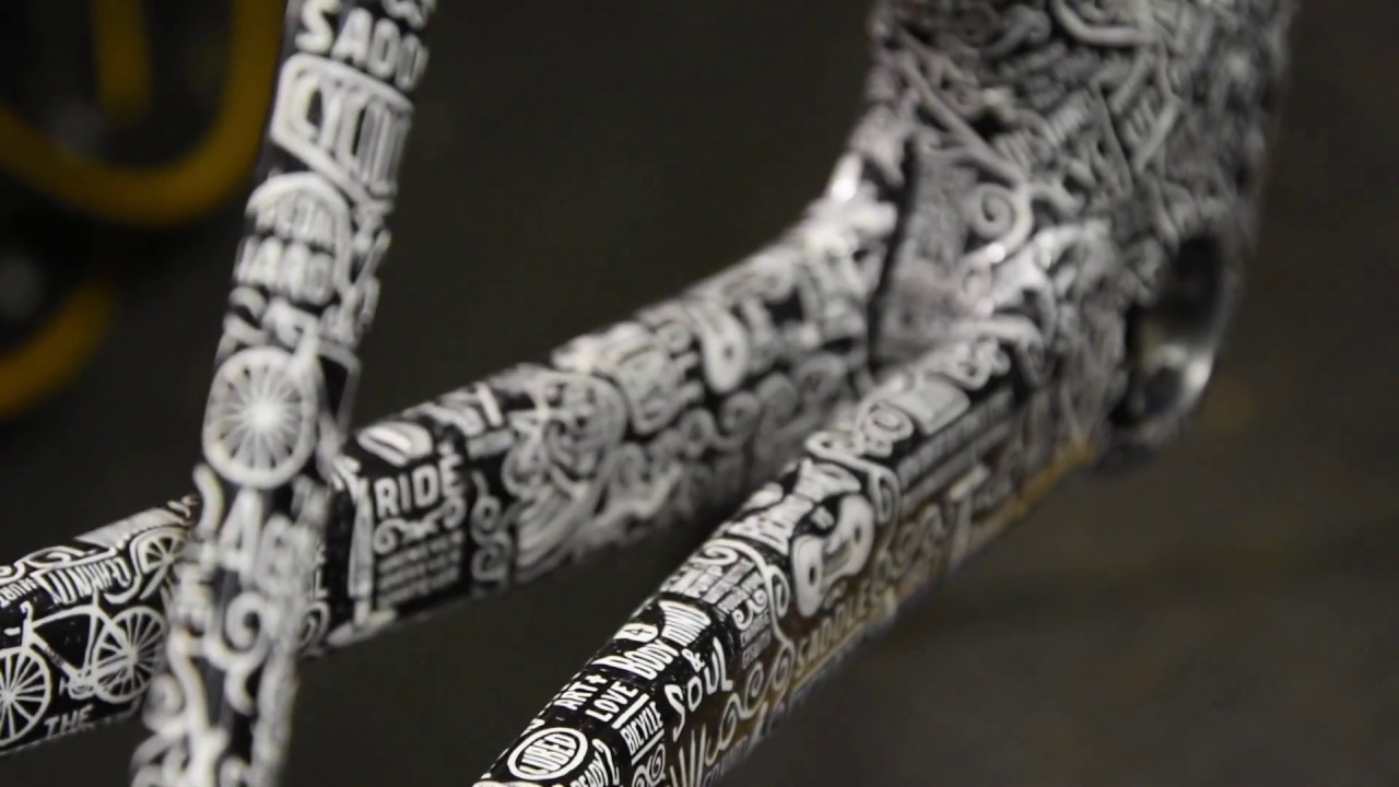 Bunnyhop Road Bike Vinyl  Wrap