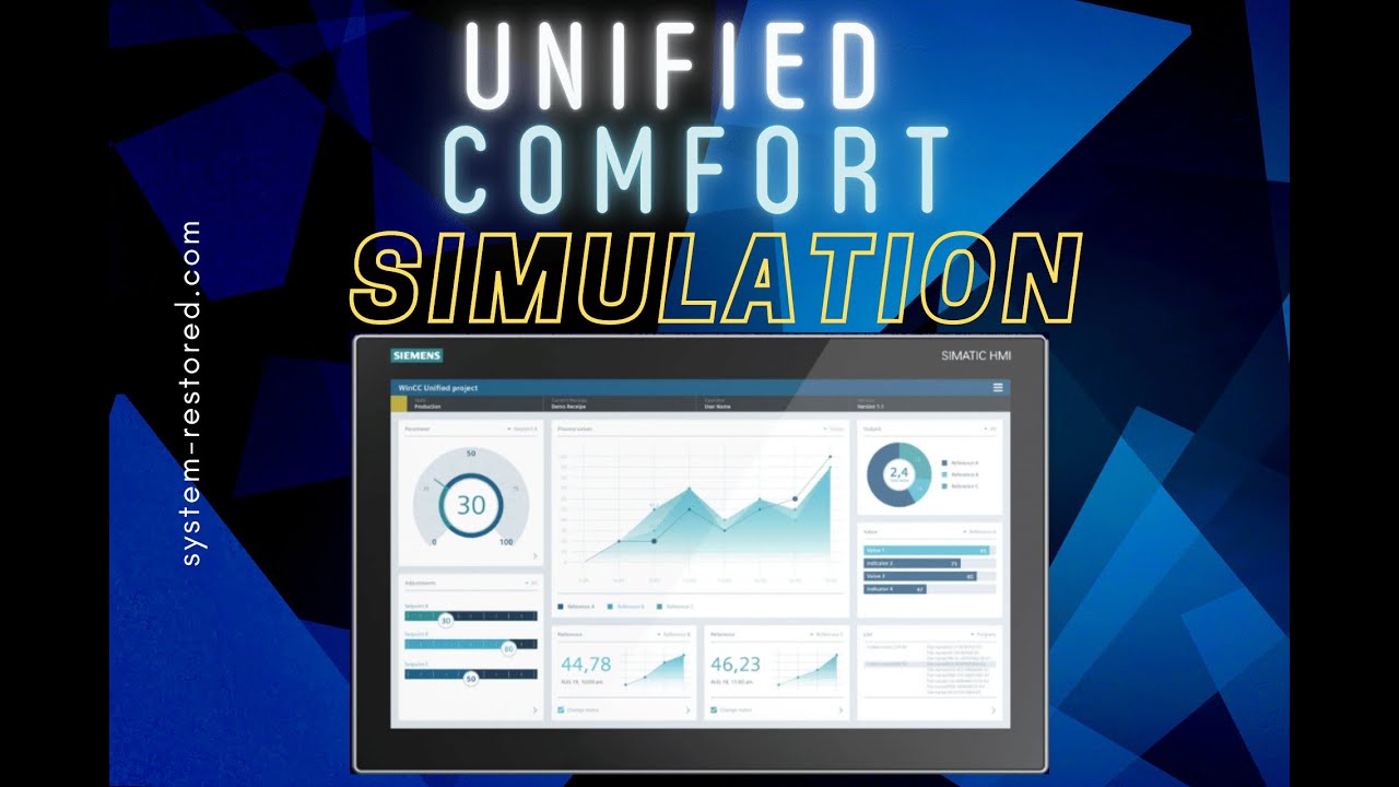 TIA Portal: v17 Unified Comfort Simulation; setup configurator and runtime manager