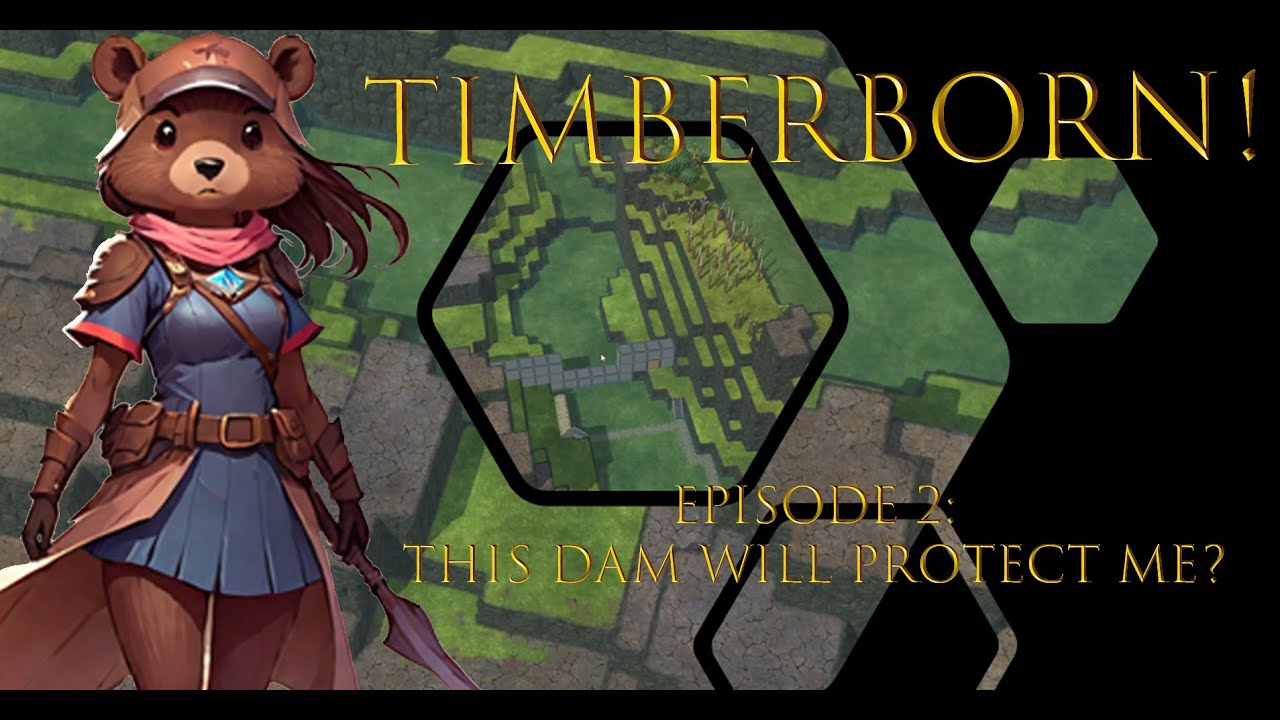 The Bad Tide Strikes on Helix Mountain! Timberborn HARD MODE, EP2 (Update 5)