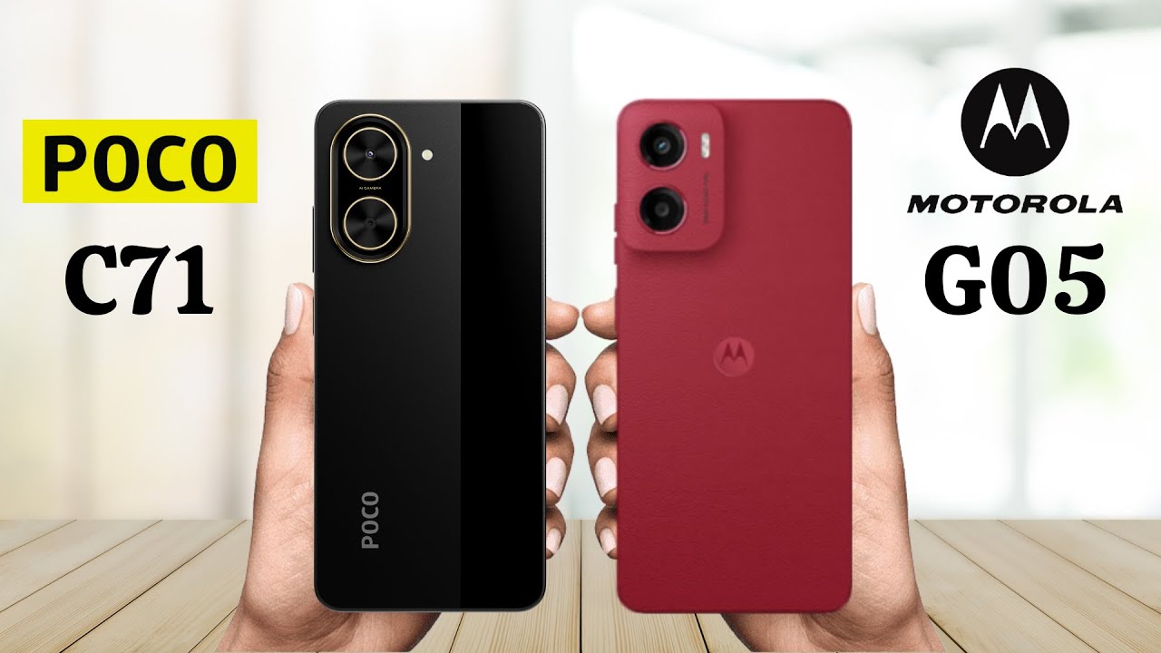 Poco C71 Vs Moto G05 - Full Comparison 2025