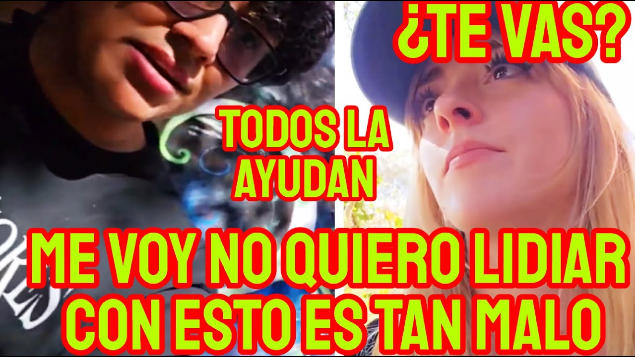 SYLVEE SE QUIERE IR Y ANTHONY LE DICE QUE SE QUEDE + TODOS LA CUIDAN Y LA AYUDAN A REGRESAR
