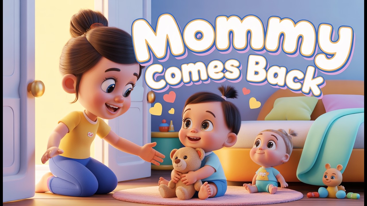 Mommy Comes Back ❤️ | Nursery Rhyme for Toddlers | LoonyLand Studios