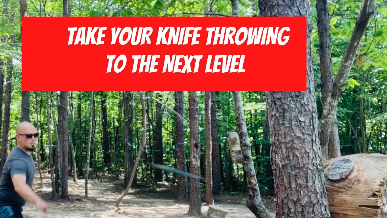 Back hand no spin knife throwing tutorial