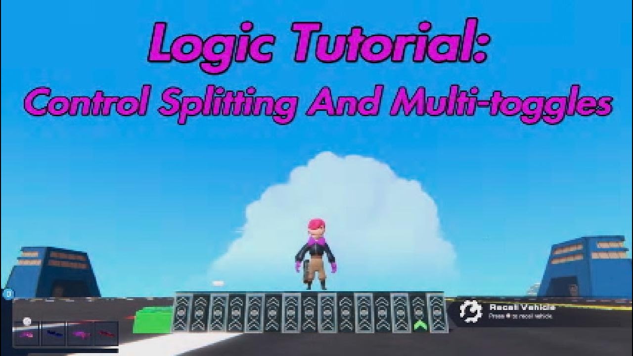 Logic Tutorial: Multi-Input Controls And Expandable Selection Circuts [Trailmakers]
