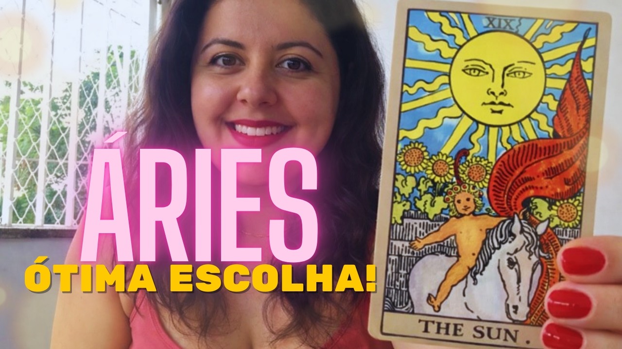 ÁRIES - VOCÊ ESCOLHEU BEM! APROVEITA!