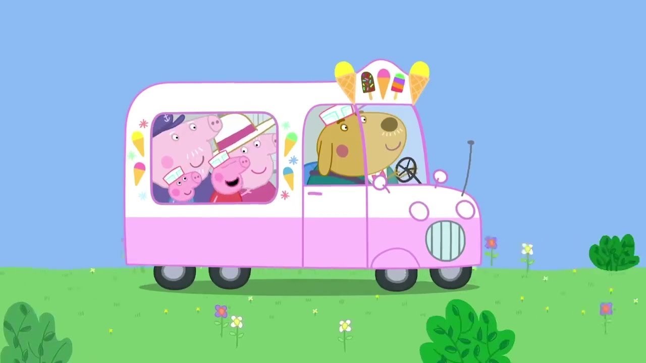 Peppa Pig Visits The Ice Cream Truck!
