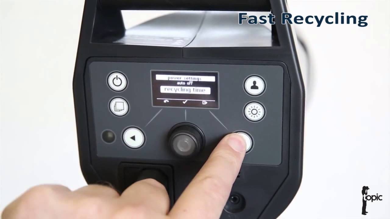 Setting up the Elinchrom ELC Pro HD 500 Studio Flash, Sequence, Strobo Mode and Fast Recyle