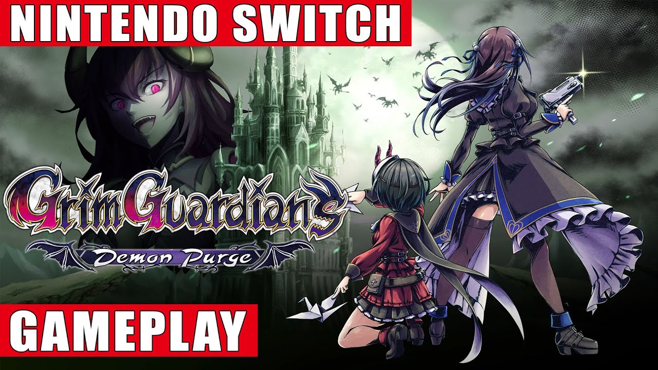 Gal Guardians: Demon Purge Nintendo Switch Gameplay
