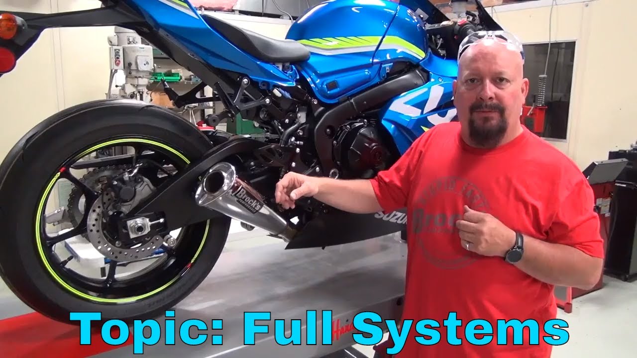 2017 GSX-R1000 S2B: Эпизод 4 — Установка выхлопной системы и теория (часть 3): Полные выхлопные с...