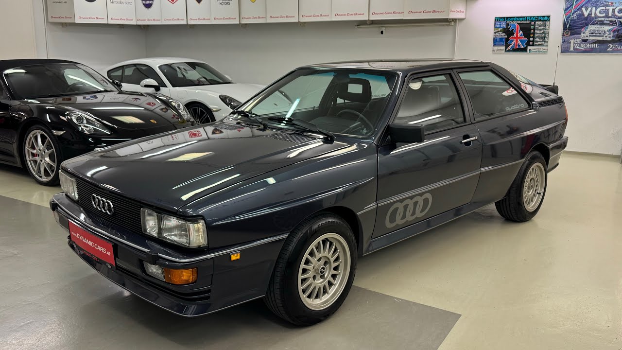 ..::DCS::.. Audi Quattro (Urquattro), Originalzustand, Historie, BRD Auslieferung!