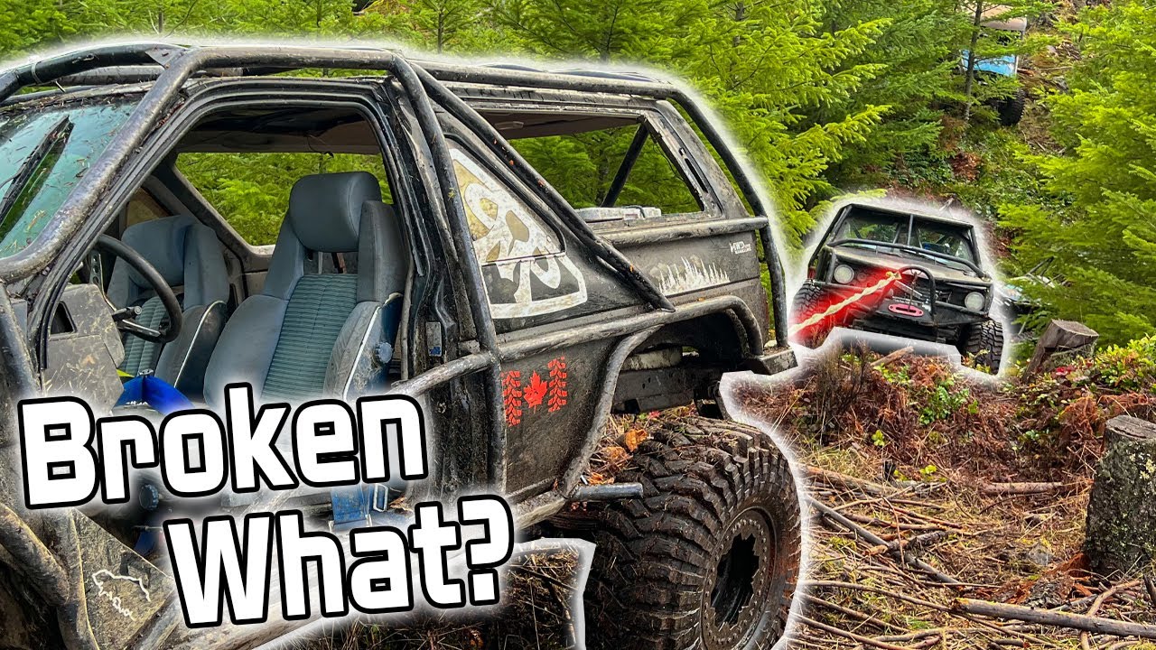 New Trail Rock Crawling Trail For New Years, Broken Parts! - S13E1