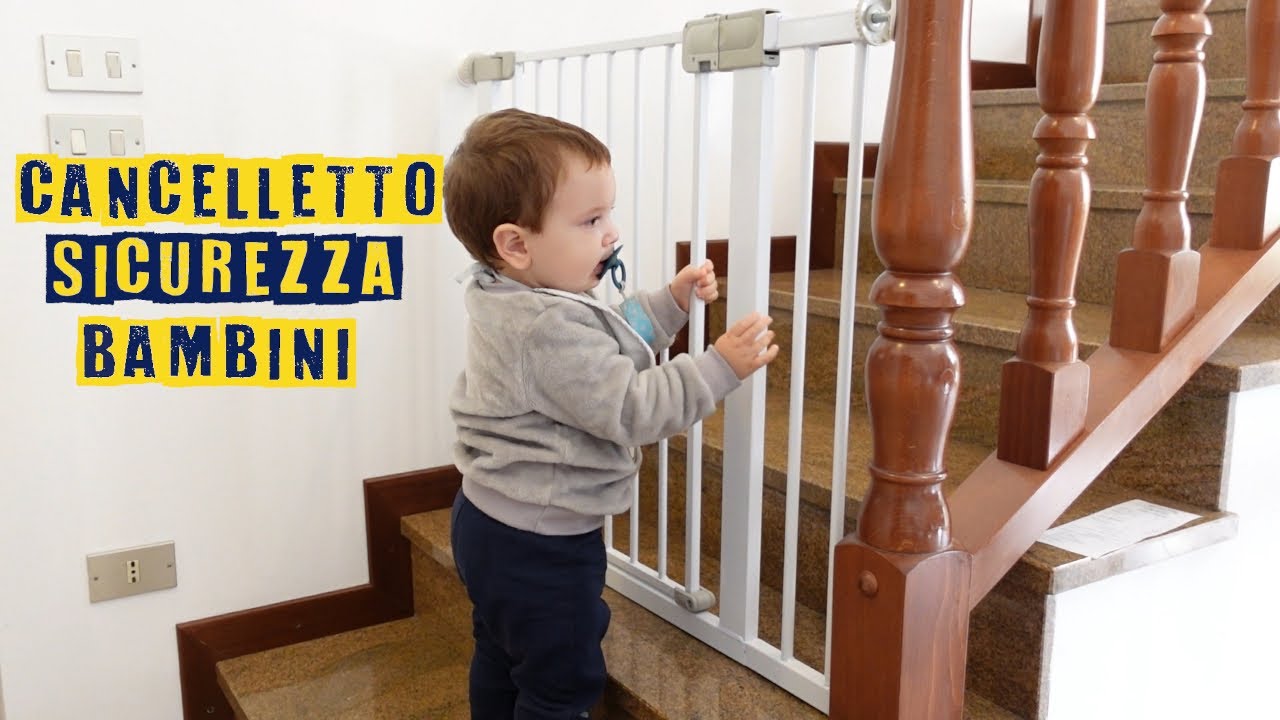 Recensione cancelletto di sicurezza scale per bambini, cani e animali, economico, Amazon