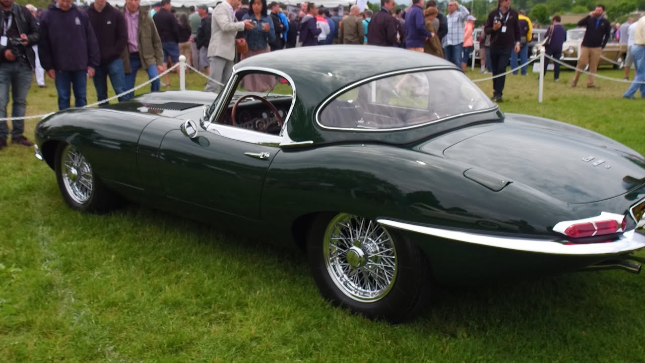 Vintage British Sports Car! 1967 Jaguar E-Type Series 1 4.2 at the Greenwich Concours d'Elegance!