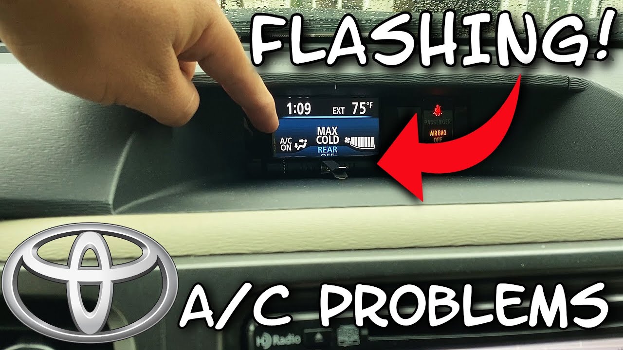 TOYOTA SIENNA A/C NOT BLOWING COLD DIAGNOSIS & FIX