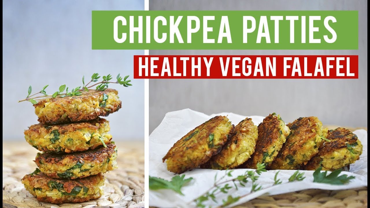 Vegan Chickpea Patties / My Version of Falafel Without Deep-Frying!