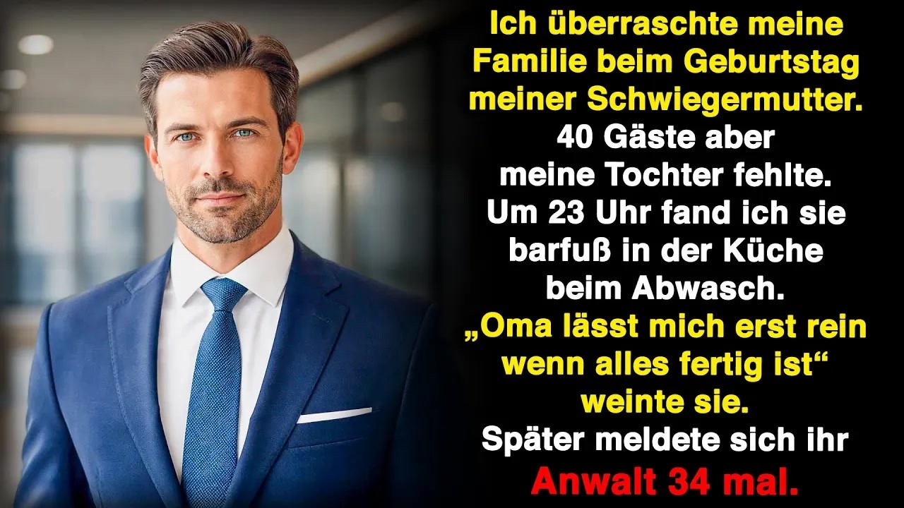 Ein Geburtstagsabend, der eine Familie für immer veränderte...