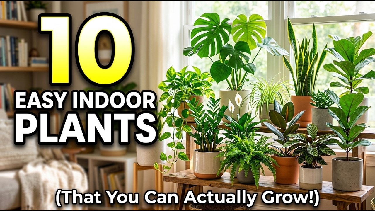 10 Indoor Plants Perfect for Small Apartments #plants #apartment