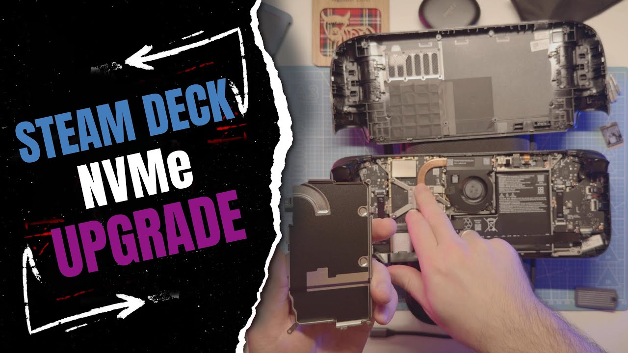 Valve Steam Deck OLED | Обновление до 2 ТБ NVMe