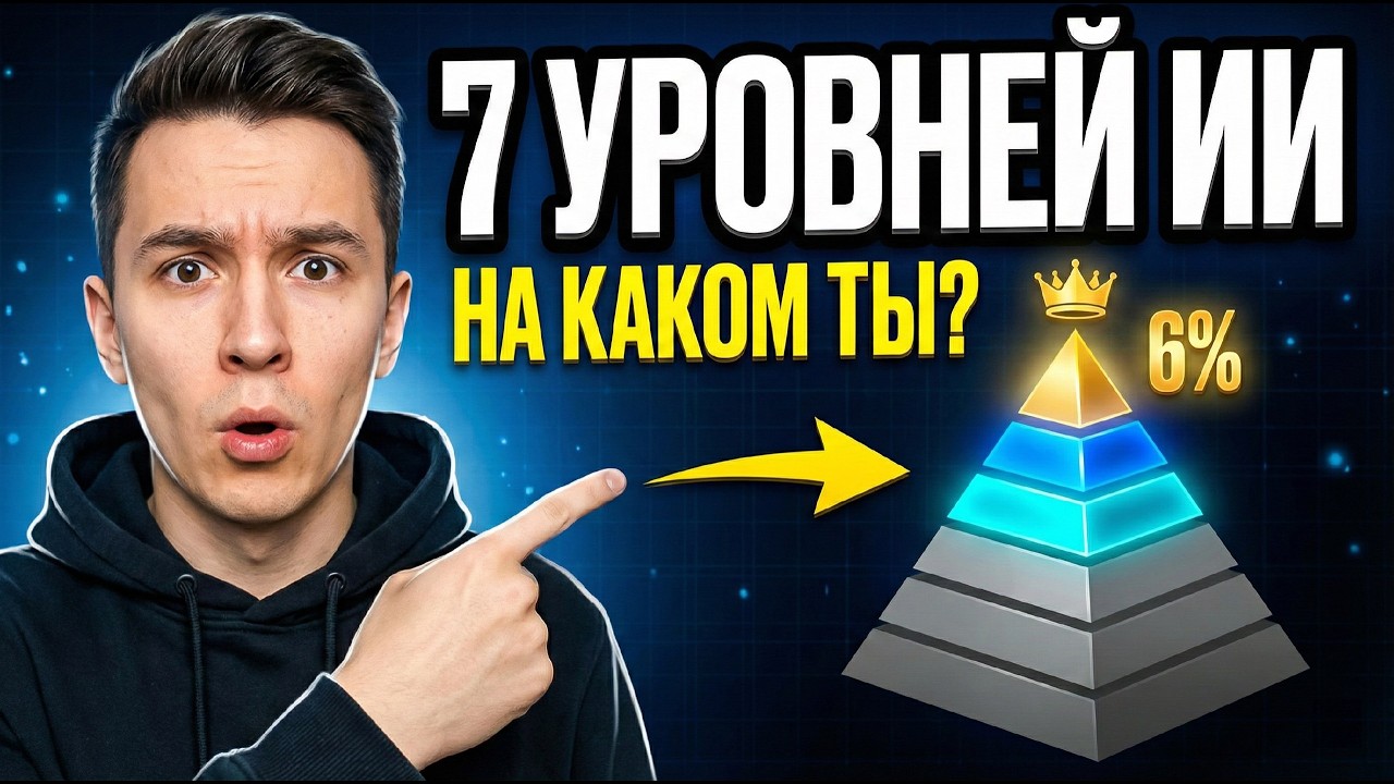 88% используют ИИ, но только 6% зарабатывают на нём. На каком ты уровне?